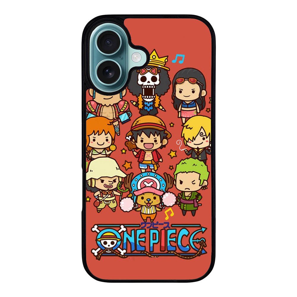 Cute One Piece Cartoon Case iPhone 16 Plus BC0533