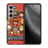 Cute One Piece Cartoon Case Samsung Galaxy z Fold 5 5G BC0533