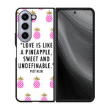 Pineapple Case Samsung Galaxy z Fold 5 5G BC0545