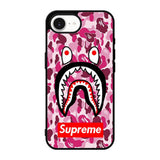 Shark Face Pink Camo iPhone 17e Case BC0550