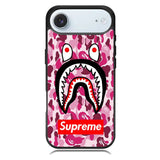Shark Face Pink Camo iPhone 17 Air Case BC0550