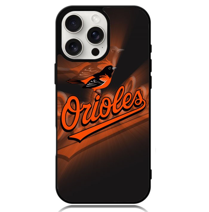 Baltimore Orioles Team Logo Case iPhone 16 Pro BC0584