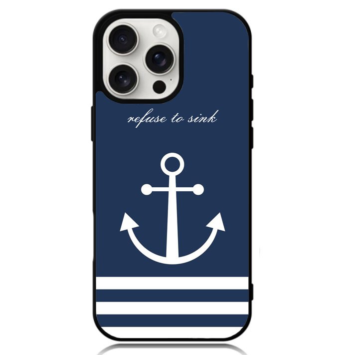 blue anchor Case iPhone 16 Pro Max BC0588