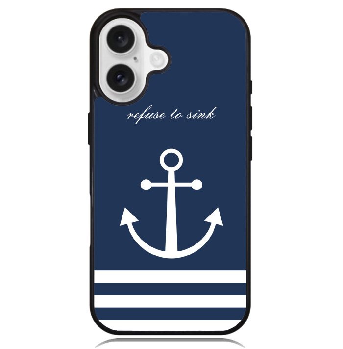 blue anchor Case iPhone 16 BC0588