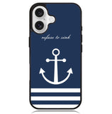 blue anchor Case iPhone 16 BC0588