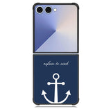 blue anchor Samsung Galaxy Z Flip 7 Case BC0588