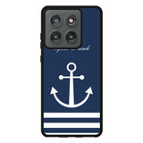 blue anchor Case Motorola Moto Edge 2025 BC0588