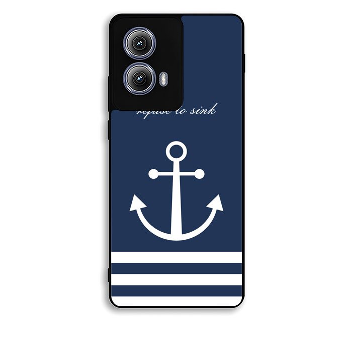 blue anchor Motorola Moto Edge 2024 Case BC0588