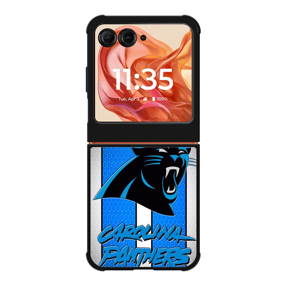 Carolina Panthers Nfl Motorola Moto Razr 2025/2024 , Moto Razr 60/50 Case BC0589