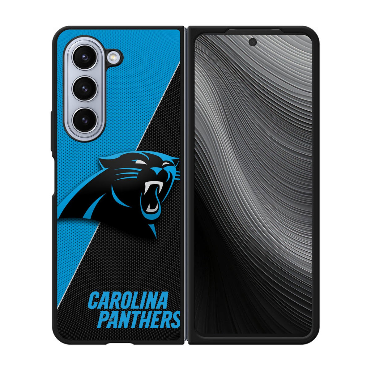 Carolina Panthers Case Samsung Galaxy z Fold 5 5G BC0590