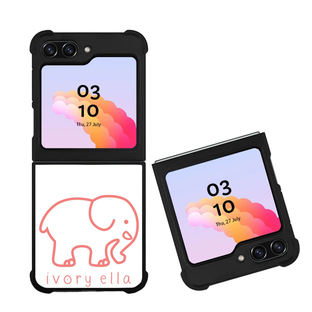 Ivory Ella Case Samsung Galaxy Z Flip 5 5G BC0537