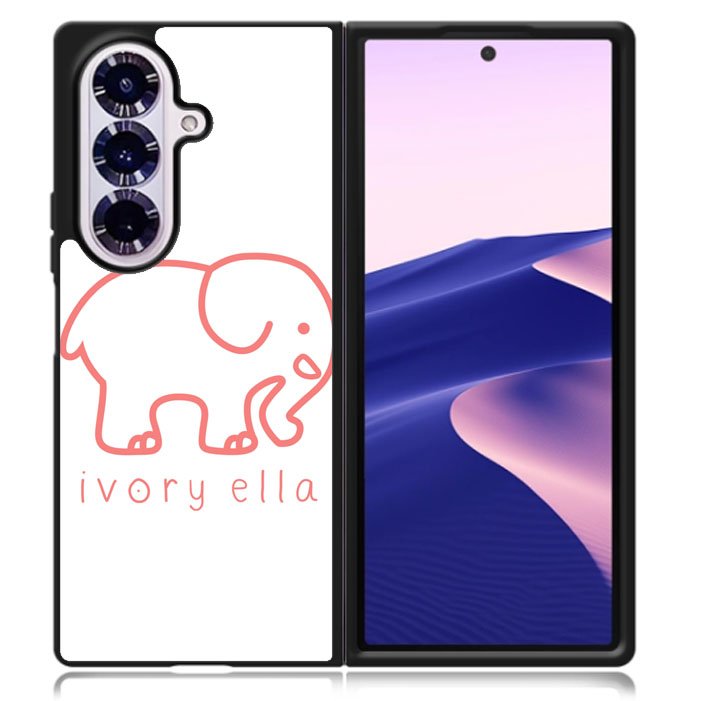 Ivory Ella Samsung Galaxy Z Fold 7 5G Case BC0537