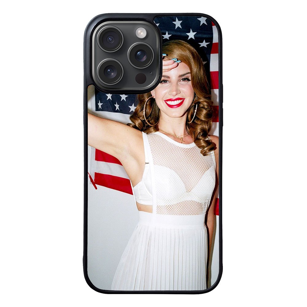 Lana Del Rey American Flag Case iPhone 15 Pro Max BC0539