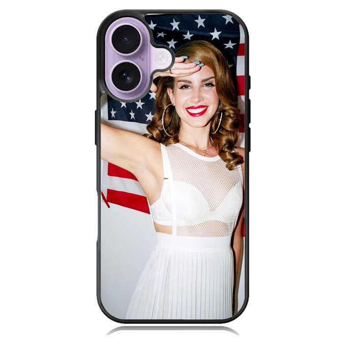 Lana Del Rey American Flag iPhone 17 Case BC0539