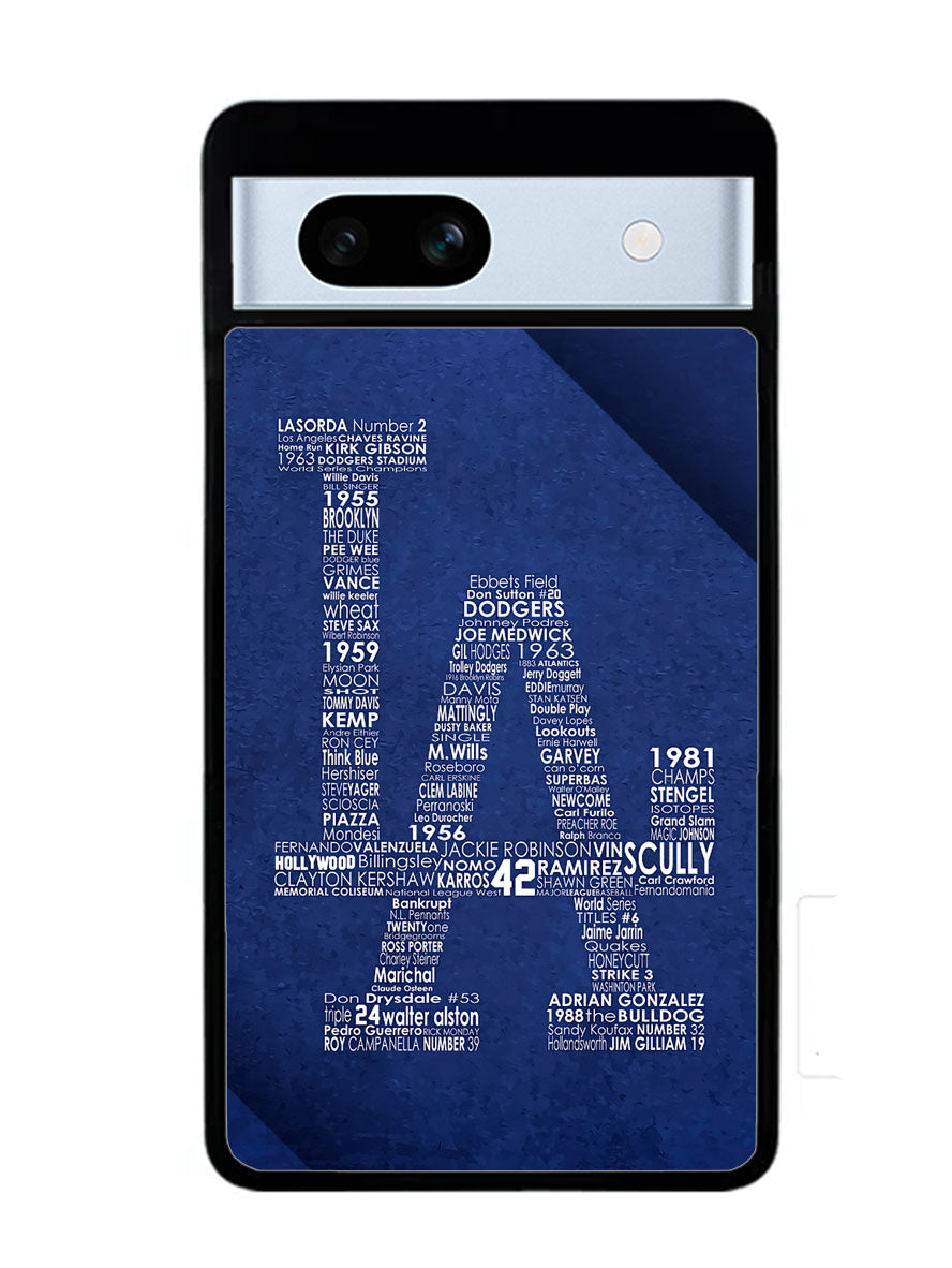 Los Angeles Dodgers LA Google Pixel 7A Case