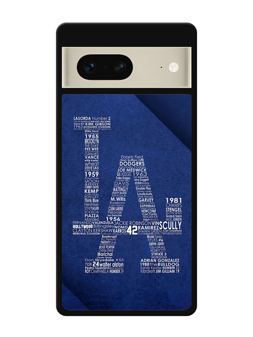 Los Angeles Dodgers LA Google Pixel 7 Case
