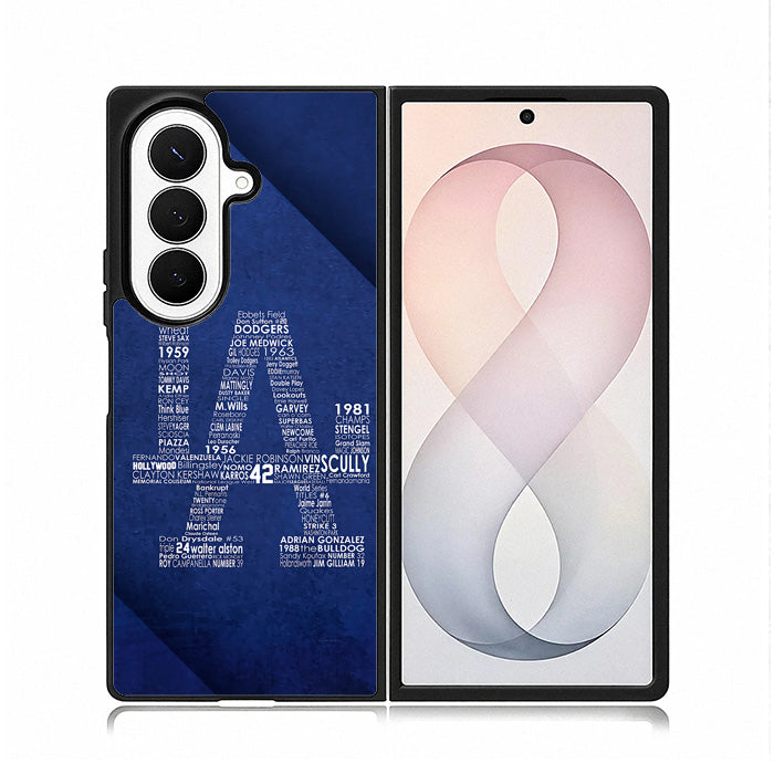 Los Angeles Dodgers LA Samsung Galaxy Z Fold 8 Ultra Case BC0541