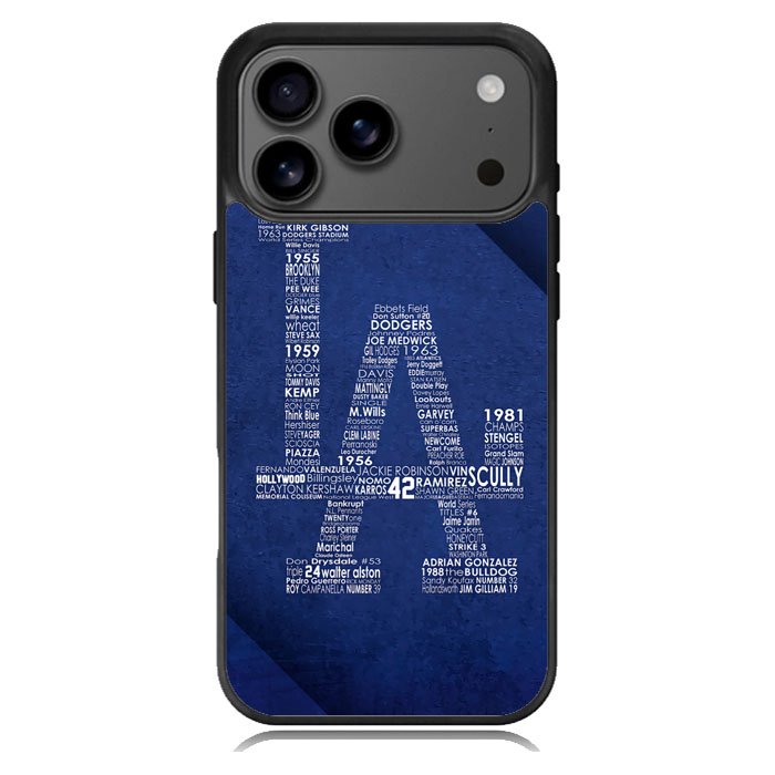 Los Angeles Dodgers LA iPhone 17 Pro Max Case BC0541