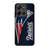 New England Patriots Logo Motorola Moto G 5G 2025 Case BC0606
