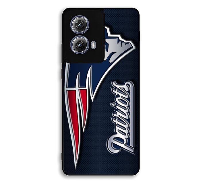 New England Patriots Logo Motorola Moto Edge 2024 Case BC0606