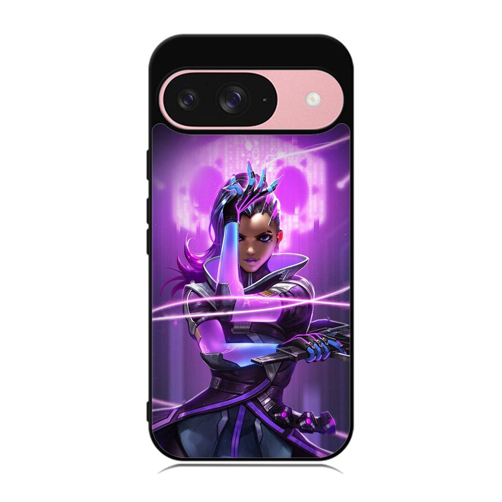 Overwatch Sombra Purple Case Google Pixel 9 BC0542