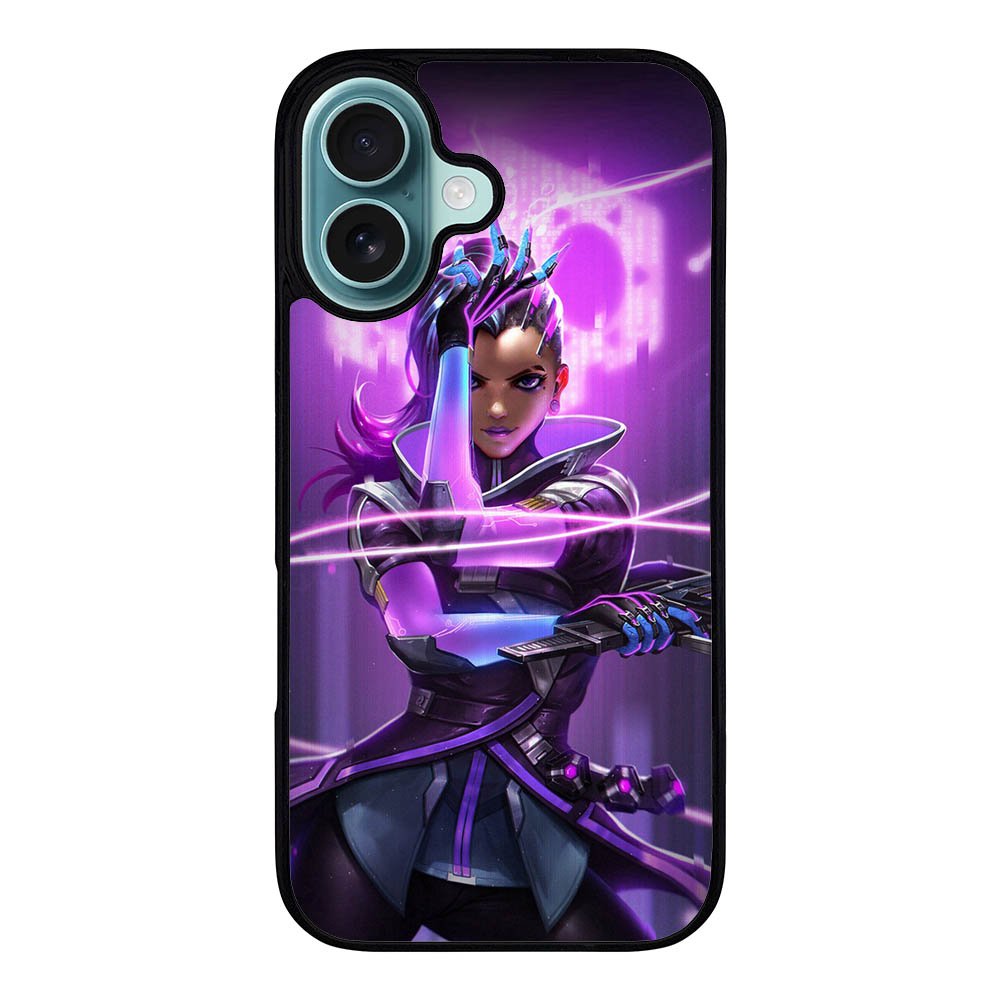 Overwatch Sombra Purple Case iPhone 16 Plus BC0542