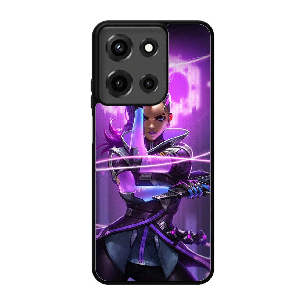 Overwatch Sombra Purple Motorola Moto G 5G 2025 Case BC0542