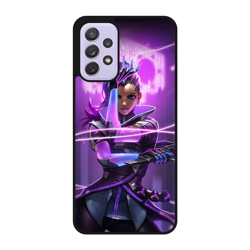 Overwatch Sombra Purple Samsung Galaxy A23 5G Case BC0542