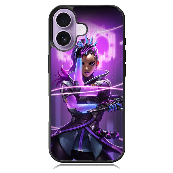 Overwatch Sombra Purple iPhone 17 Case BC0542
