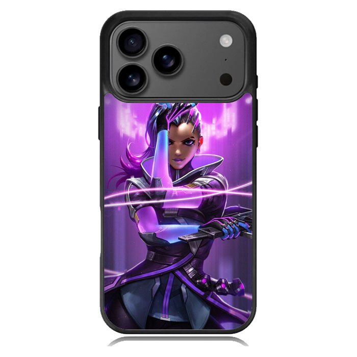 Overwatch Sombra Purple iPhone 17 Pro Case BC0542