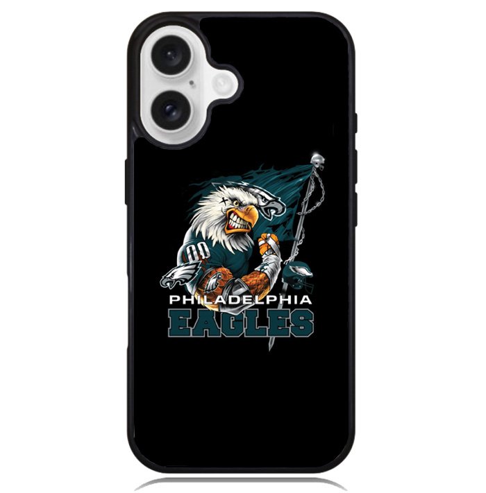 Philadelphia Eagles Logo Case iPhone 16 BC0543