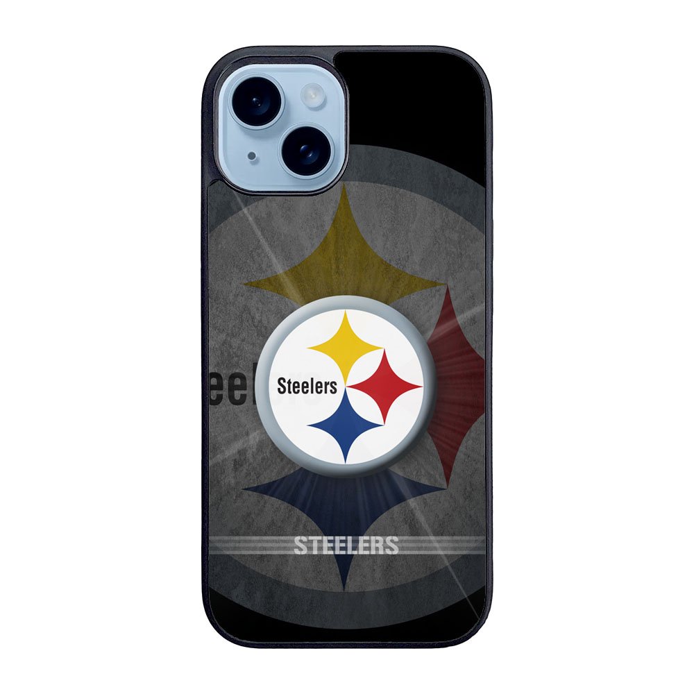 Pittsburgh Steelers Logo Case iPhone 15 BC0546