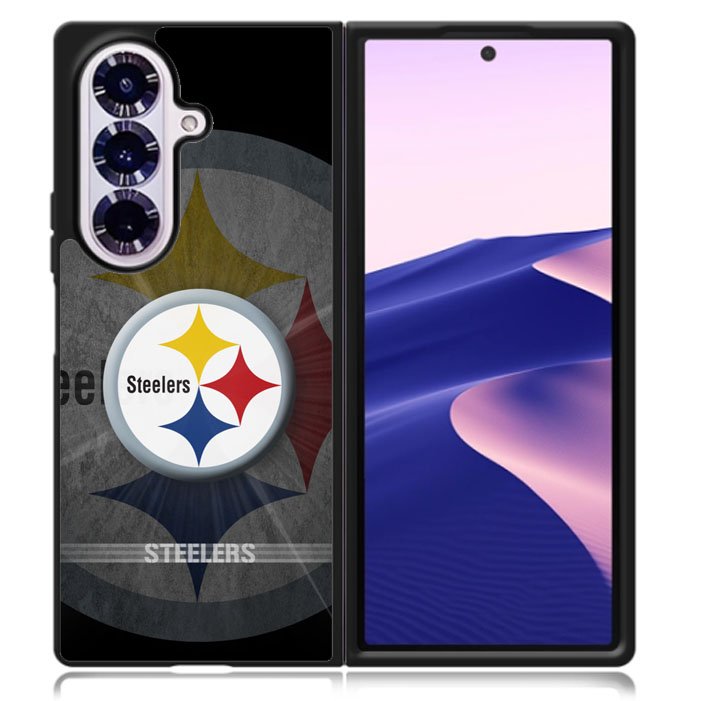 Pittsburgh Steelers Logo Samsung Galaxy Z Fold 7 5G Case BC0546