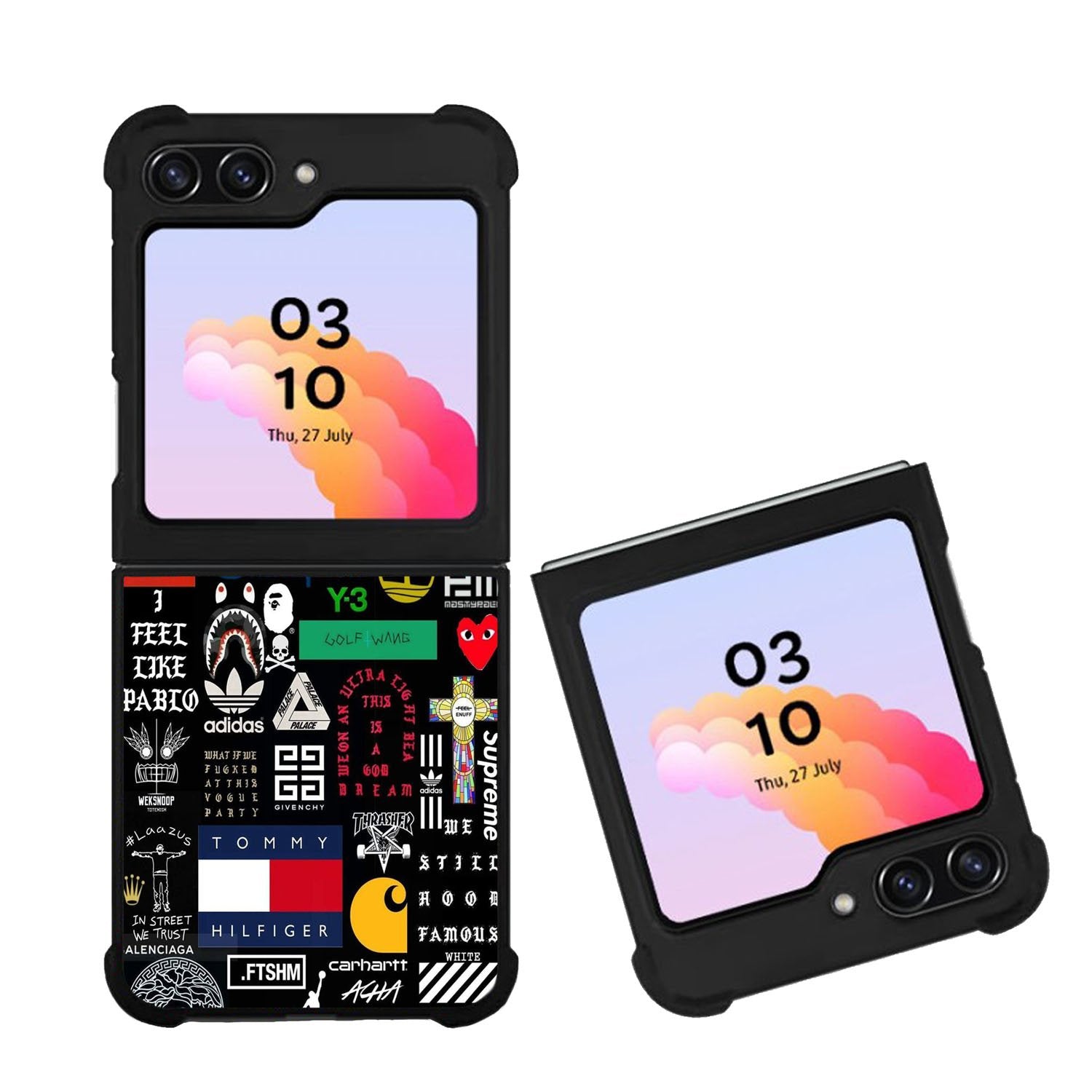 Apple Odd Future Sticker Case Samsung Galaxy Z Flip 5 5G BC0580