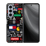 Apple Odd Future Sticker Case Samsung Galaxy z Fold 5 5G BC0580