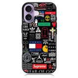 Apple Odd Future Sticker iPhone 17 Case BC0580