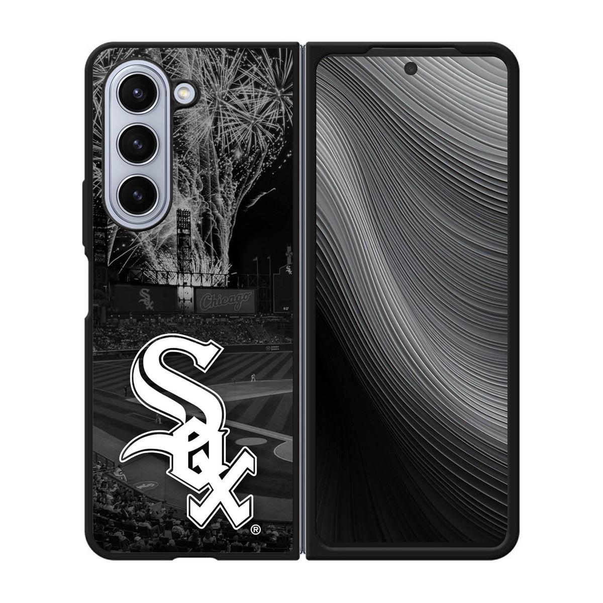 Chicago White Sox Logo Case Samsung Galaxy z Fold 5 5G BC0554