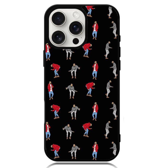 Drake Hotline Bling Dance Black Case iPhone 16 Pro Max BC0557