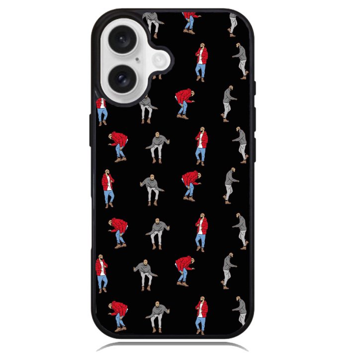 Drake Hotline Bling Dance Black Case iPhone 16 BC0557