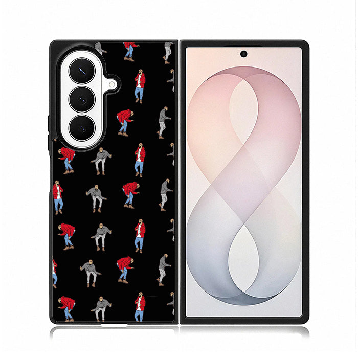 Drake Hotline Bling Dance Black Samsung Galaxy Z Fold 8 Ultra Case BC0557