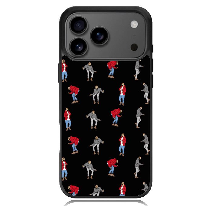 Drake Hotline Bling Dance Black iPhone 17 Pro Case BC0557