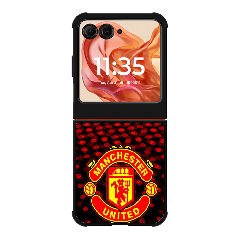 Manchester United FC Motorola Moto Razr 2025/2024 , Moto Razr 60/50 Case BC0663