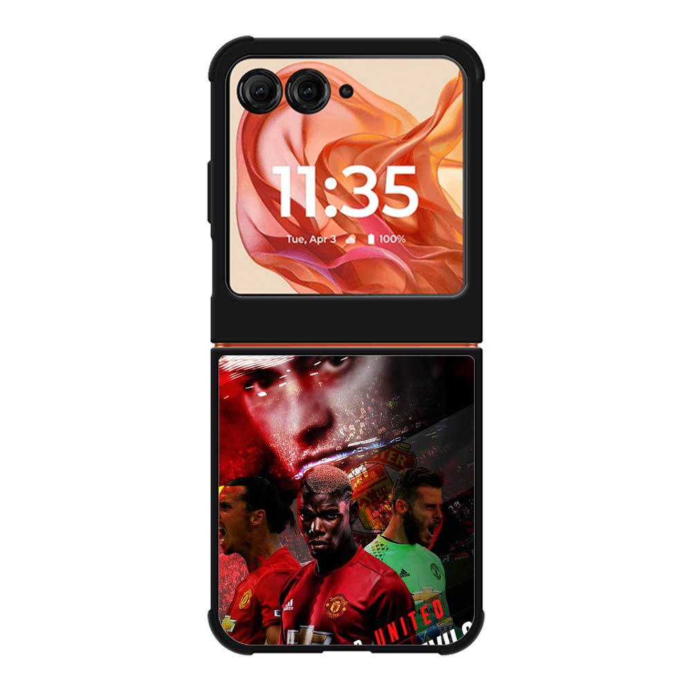 Manchester United Logo Motorola Moto Razr 2025/2024 , Moto Razr 60/50 Case BC0664