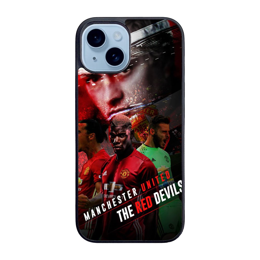 Manchester United Logo Case iPhone 15 Plus BC0664