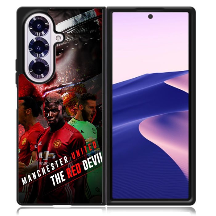 Manchester United Logo Samsung Galaxy Z Fold 7 5G Case BC0664