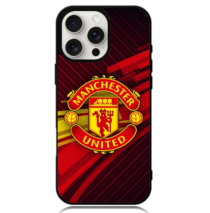 Manchester United Case iPhone 16 Pro BC0604