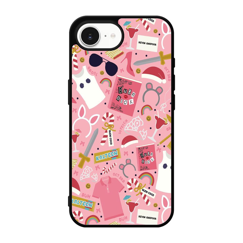 Mean Girls inspired pattern iPhone 16e Case BC0564