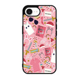 Mean Girls inspired pattern iPhone 17e Case BC0564