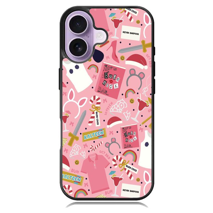 Mean Girls inspired pattern iPhone 17 Case BC0564