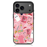 Mean Girls inspired pattern iPhone 17 Pro Case BC0564